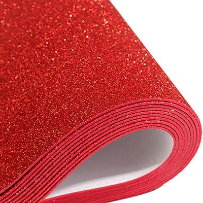 Blue Glitter Cardstock - 10 Sheets Premium Glitter Paper - Sized 12 inch x 12 inch - Perfect for Scrapbooking, Crafts, Decorations, Weddings