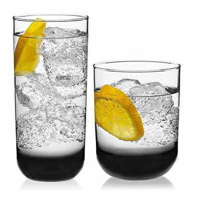 Mainstays 16-Piece Drinkware Glass Set 