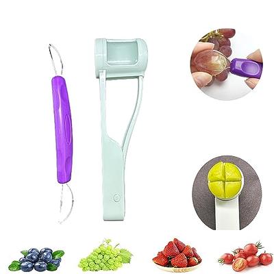 Grape Cutter Grape Slicer for Toddlers Baby, Cherry Pitter Tool Fruit Cutter  Fruit Slicer Kitchen Gadget, Grape Cherry Strawberry Cutter Quarter Slicer  Tool For Vegetable Fruit Salad Cake Decor (1PCS) - Yahoo