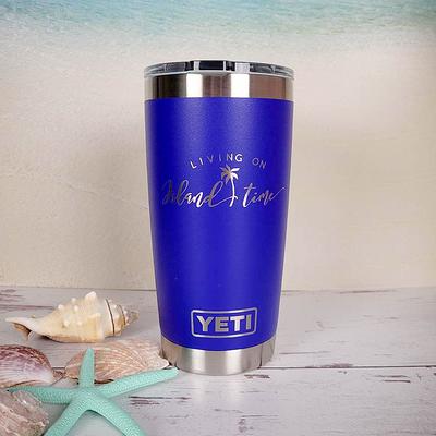 Living On Island Time Engraved Yeti Rambler Tumbler  Beach Mug Vacation  Cruise Girls Trip Resort Lover Gift - Yahoo Shopping