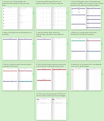 GoGirl Budget Planner – Monthly Financial Planner Organizer Budget Book.  Expense Tracker Notebook Journal to Control Your Money. Undated – Start Any  Time, A5 – 5.7 x 8.5, Lasts 1 Year – Emerald - Yahoo Shopping