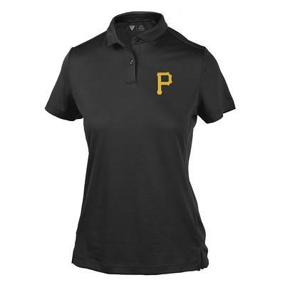 Pittsburgh Pirates Antigua Motion Polo - White/Black