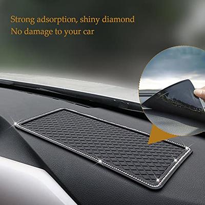 Car Accessories Anti-Slip Car Dashboard Mat & Mobile Phone Holder Mount -  Universal Non Slip Sticky