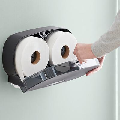 Lavex 9 Double Roll Jumbo Toilet Tissue Dispenser