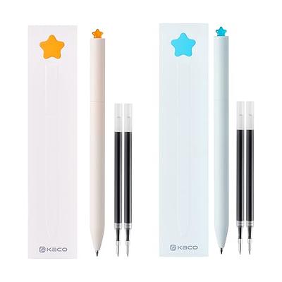 Kaco Retractable Gel Pens, 20 Assorted Colors