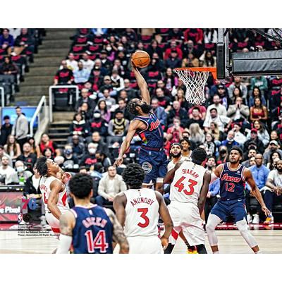 Tracy McGrady Orlando Magic Unsigned 2002 NBA All-Star Game Alley-Oop  Windmill Dunk Photograph