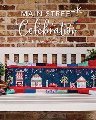 Kimberbell Main Street Celebration Bench Pillow (Machine Embroidery)