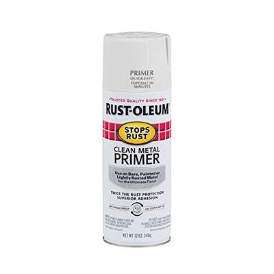 Rust-Oleum Stops Rust Flat Dark Green Spray Primer (NET WT. 12-oz)