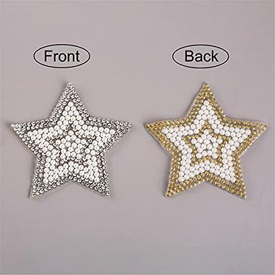 Czsycdsf 10 Pcs Star Pearl Rhinestone Patches Sparkly Iron on Patch  Decorative Star Patches for Craft Clothing Repair Decoration Patches  Applique DIY Sewing Badge Patch - Yahoo Shopping