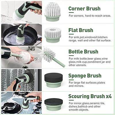 Biuble Electric Spin Scrubber, Bathroom Scrubber Cordless Power - 8  Replaceable Cleaning Brush Heads for Cleaning Bathroom, Kitchen, Tile,  Floor, Car, Bottle - Yahoo Shopping