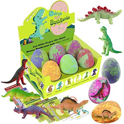Bath Bombs for Kids with Surprise Toys Inside - XXL Dinosaur Toys Bath Bomb  Gift, Gentle and
