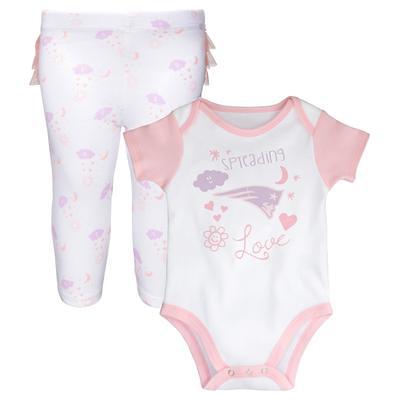 New England Patriots Infant Rookie of the Year Long Sleeve Bodysuit & Pants  Set - Navy