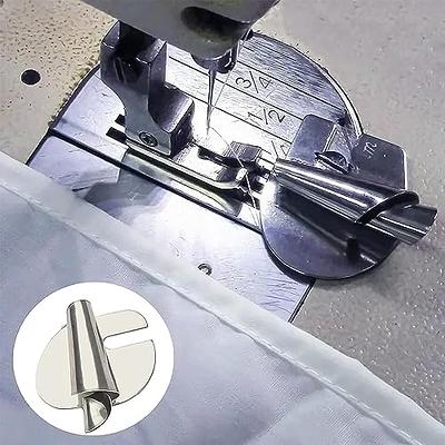 Sewing Rolled Hemmer Foot,Rolled Hem Attachment for Sewing Machine,Universal Sewing Rolled Hemmer Foot for Your Sewing Projects,6 Pcs Sewing Rolled
