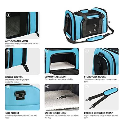 Henkelion Large Cat Carriers Dog Carrier Pet Carrier for Large