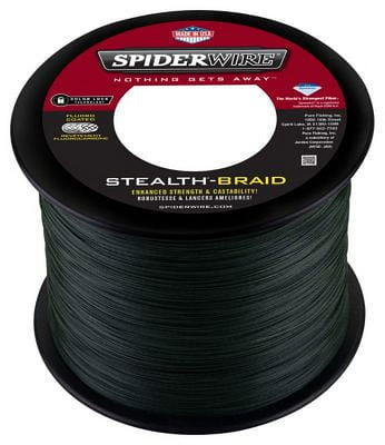 Spiderwire Stealth Braid Fishing Line - 1200 Yards - 50 lb. test - Moss  Green - Yahoo Shopping