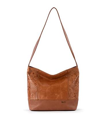 The Sak De Young Hobo in Leather, Single Shoulder Strap, Black