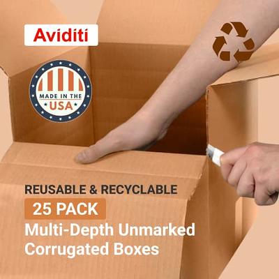  Aviditi File Storage Boxes, 24 x 12 x 10 with Lid