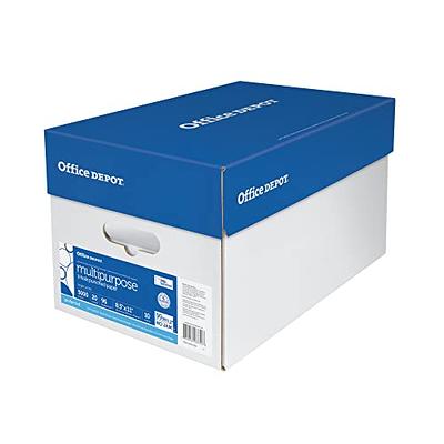 Staples 30% Recycled 8.5 x 11 3-Hole Punch Copy Paper, 20 lbs., 92  Brightness, 500/Ream,10 Reams/Carton (112370)