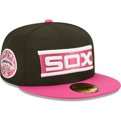 Men's New Era White/Brown Chicago White Sox 95th Team Anniversary 59FIFTY Fitted Hat