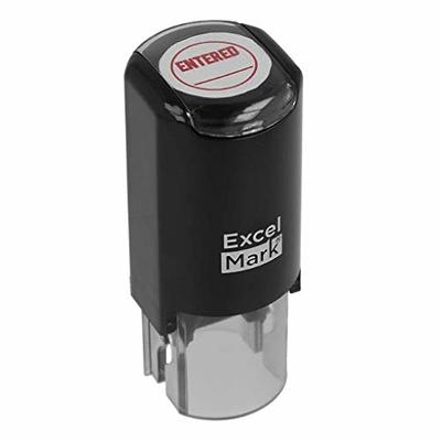 ExcelMark Premium Self-Inking Stamp Refill Ink - 1 oz. (Black)