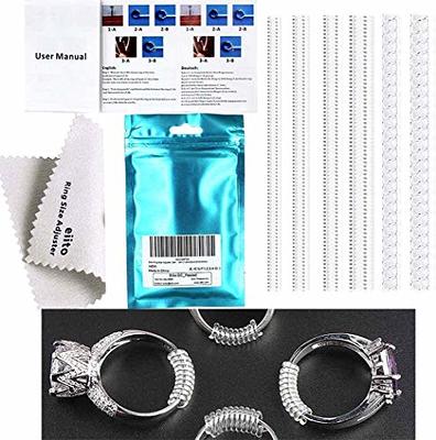 Ring Size Adjuster for Loose Rings, Eiito Ring Sizers Ring Spacers or Ring  Tightener - Invisible Ring Guards - 6 Sizes Fitter, Resizer Fit Almost Any Size  Rings - Yahoo Shopping
