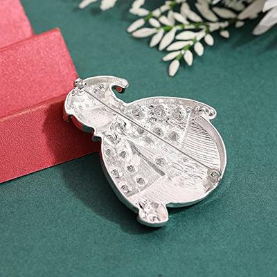Snowman Christmas Pins and Brooches for Women, Christmas Brooch Pins,  Sparkling Rhinestone Brooch, Christmas Lapel Pin, FLB02A - Yahoo Shopping