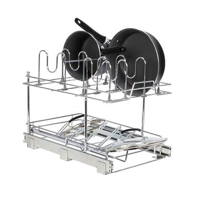 Lynk Professional Slide Out Pan Lid Holder - Pull Out Kitchen