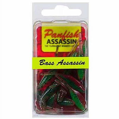 Bass Assassin Sea Shad Saltwater Lure, Chicken on a Chain 4, 6Pk