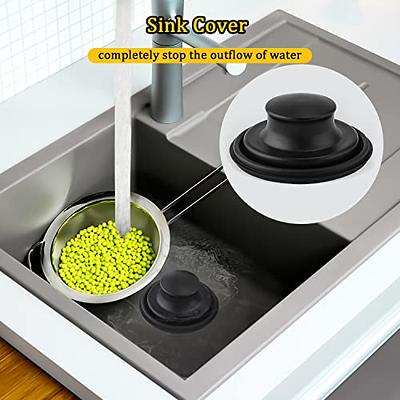 Tifanso Kitchen Sink Drain Stopper - 2PCS Garbage Disposal Stopper