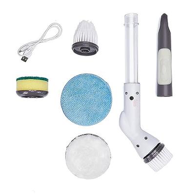 Electric Spin Scrubber, Power Scrubber with 4 Replaceable Brush