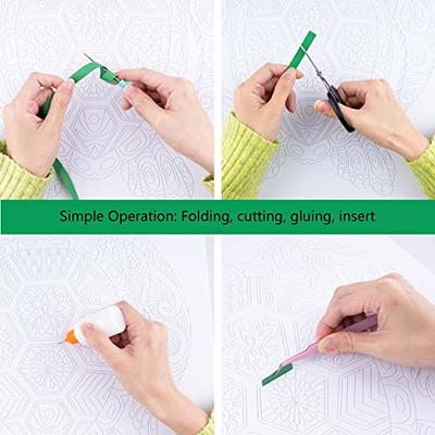 Uniquilling Quilling Paper Quilling Kit for Adults Beginner 16