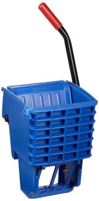 Rubbermaid Commercial WaveBrake Blue Side-Press Wringer/Bucket Combo