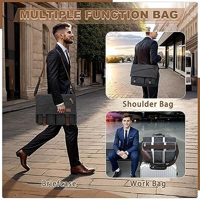 Messenger Bag for Men, Crossbody Bag Aesthetic, Water Resistant Unisex  Classic Canvas Shoulder Bag, Casual Work Bag - Yahoo Shopping