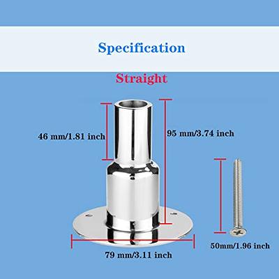 Straight Thru Hull Exhaust Skin Fitting, Fit for 24mm Tupe Pipe Socket  Hardware, for Diesel Parking Heaters, 316 Stainless Steel - Yahoo Shopping