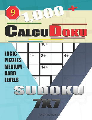 1,000 + Premium sudoku killer 9x9: Logic puzzles hard - extreme levels  (Paperback)