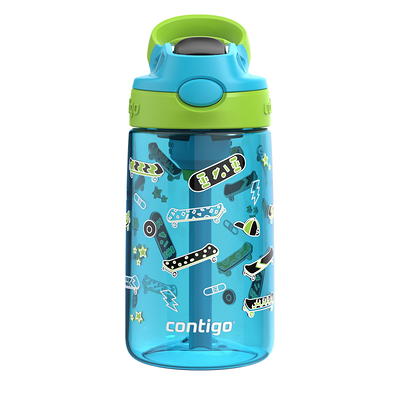 Contigo Kids Spill-Proof 14oz Tumbler, Blue/ Green/ Red 3-pack 