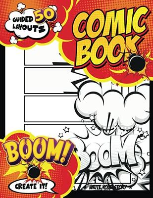 Blank Comic Book: DIY Comic Book Kit a Blank Comic Book for Kids - Yahoo  Shopping