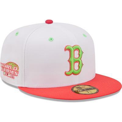 Men's New Era White/Brown Boston Red Sox 1915 World Series 59FIFTY Fitted Hat