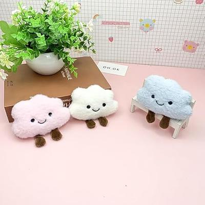 Wrapables Cute Plush Keychain Keyring Pendant Charm for Bag Cloud