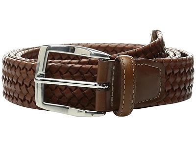 Torino Hornback Embossed Leather Belt in Cognac at Nordstrom, Size