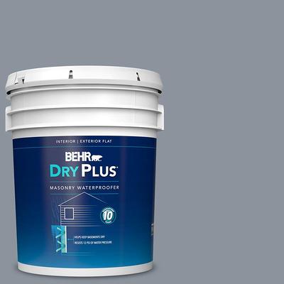 BEHR PREMIUM 5 gal. White Self-Priming 1 Part Epoxy Interior/Exterior  Concrete and Garage Floor Paint 90005 - The Home Depot