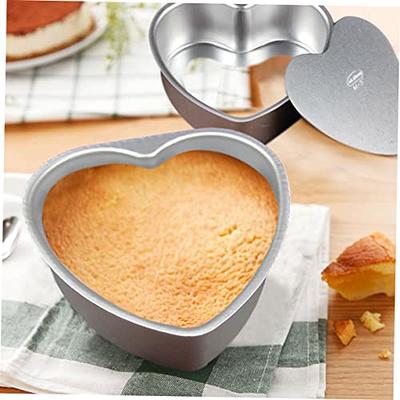 2Pcs Silicone Heart Molds, Heart Chocolate Mold Silicone Cake Mousse  Dessert Mold Cake Baking Pan Mold Cake Pan for Birthday Wedding