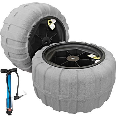 Bonnlo Beach Wheels 9 Replacement Balloon Sand Tires Axle Bore