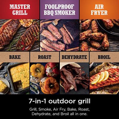 Electric BBQ Grill Techwood 15-Serving Indoor/Outdoor Electric Grill for  Indoor & Outdoor Use, Double Layer Design, Portable Removable Stand Grill