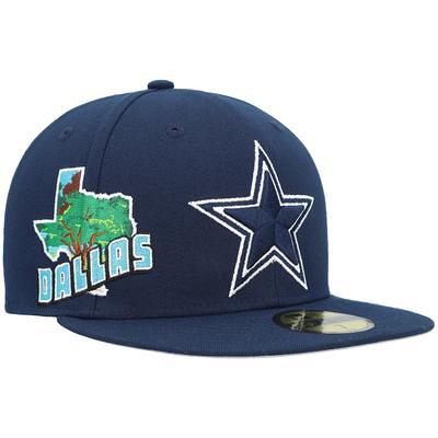 Men's New Era Navy Dallas Cowboys Coach D 59FIFTY Fitted Hat