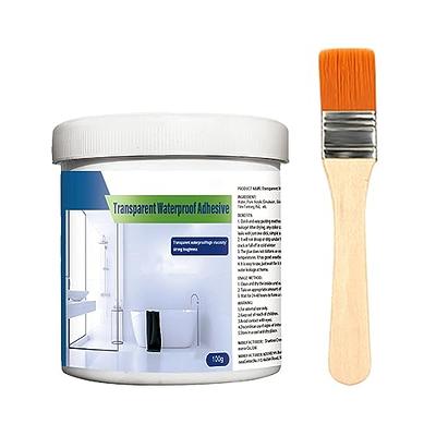 Super Strong Invisible Waterproof Anti-Leakage Agent, Transparent Waterproof  Glue for Outdoors, Waterproof Insulation Sealant Clear, Super Strong  Adhesive Seal Coating (A - 100g): : Industrial & Scientific