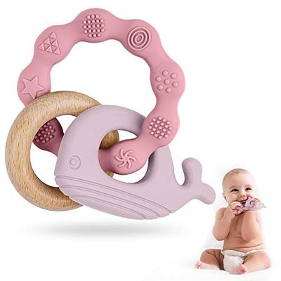 Baby Teething Toys For 0-6 Months, Baby Teether Toys 6-12 Months, Silicone  Baby Teething Toy, Non-toxic Material - Temu Italy