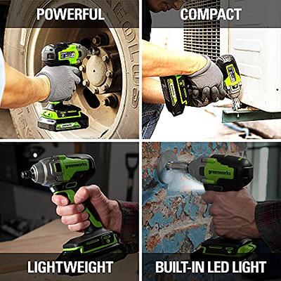 Greenworks 24V Brushless Cordless Drill/Driver, Tool Only