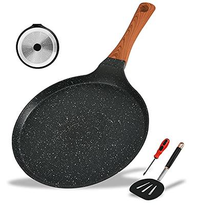 GGC 14 Cast Iron Pizza Pan Round Flat Pans Make Different Dishes