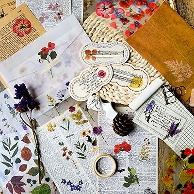 Vintage Flowers Rub on Transfers for Crafts Watercolor Plant Floral for  Crafts Wood Journaling Scrapbooking Planners Cards Making 